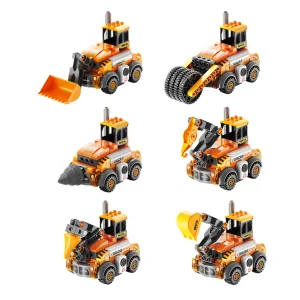 Xe công trình biến hình 6 trong 1 FEELO 141 mảnh