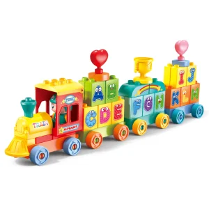 Tàu chữ cái lắp ráp FEELO 60 chi tiết